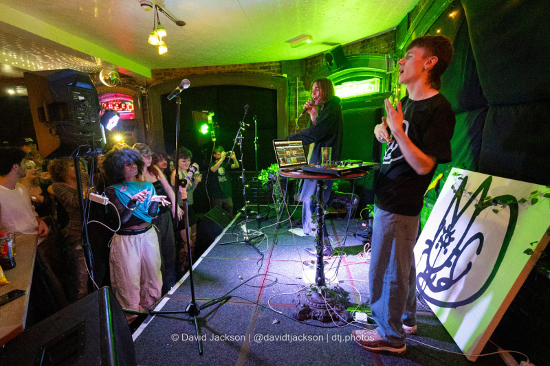Cat Garden on stage at The Garibaldi in Northampton on Saturday, August 24, 2024. Photo by David Jackson.
