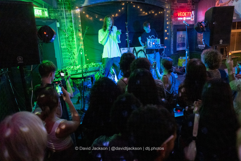 Cat Garden on stage at The Garibaldi in Northampton on Saturday, August 24, 2024. Photo by David Jackson.
