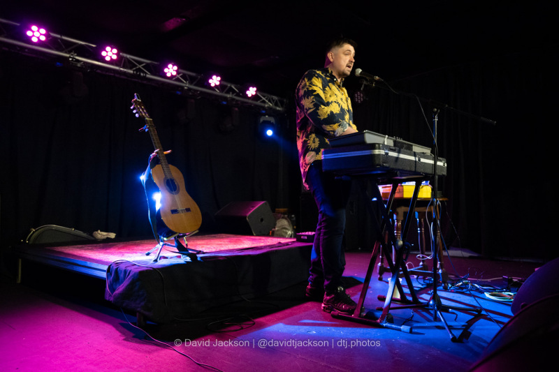 C Duncan on stage at The Black Prince in Northampton on Friday, March 22, 2024. Photo by David Jackson