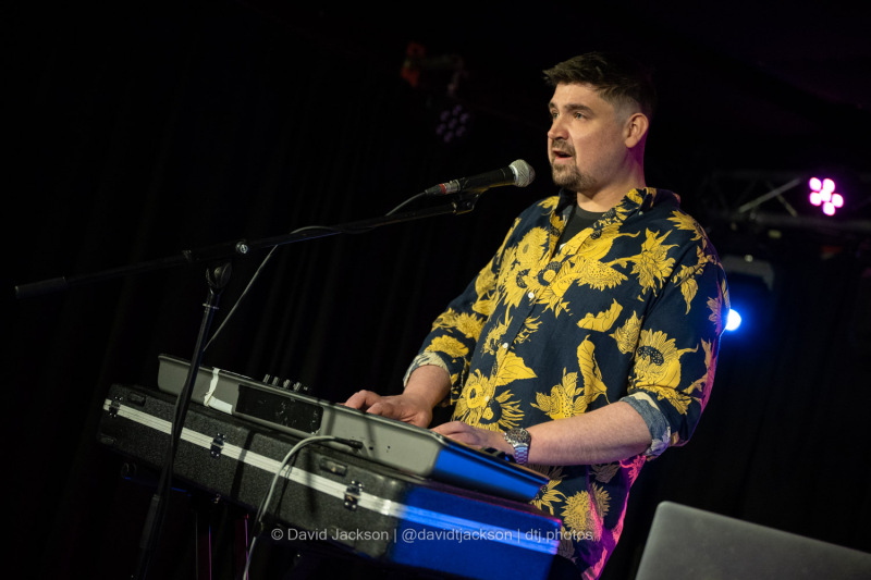 C Duncan on stage at The Black Prince in Northampton on Friday, March 22, 2024. Photo by David Jackson