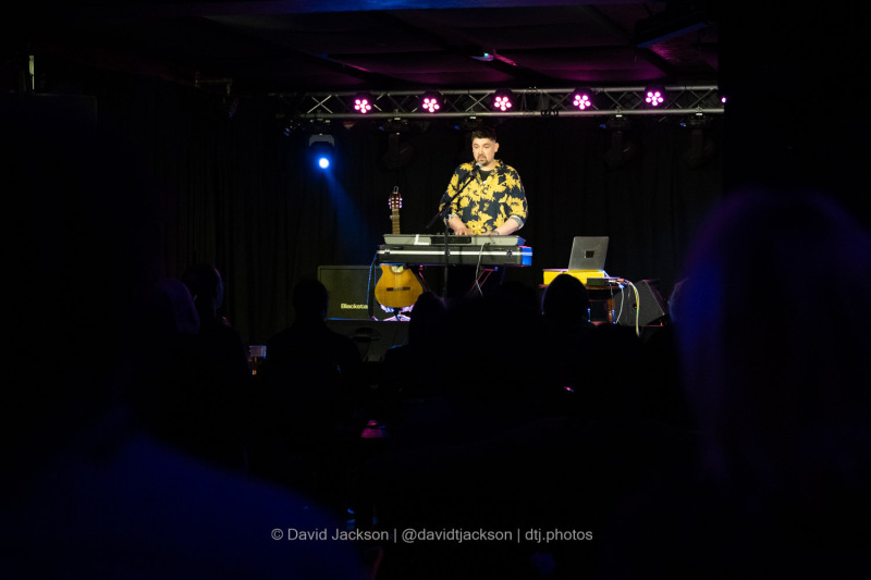 C Duncan on stage at The Black Prince in Northampton on Friday, March 22, 2024. Photo by David Jackson