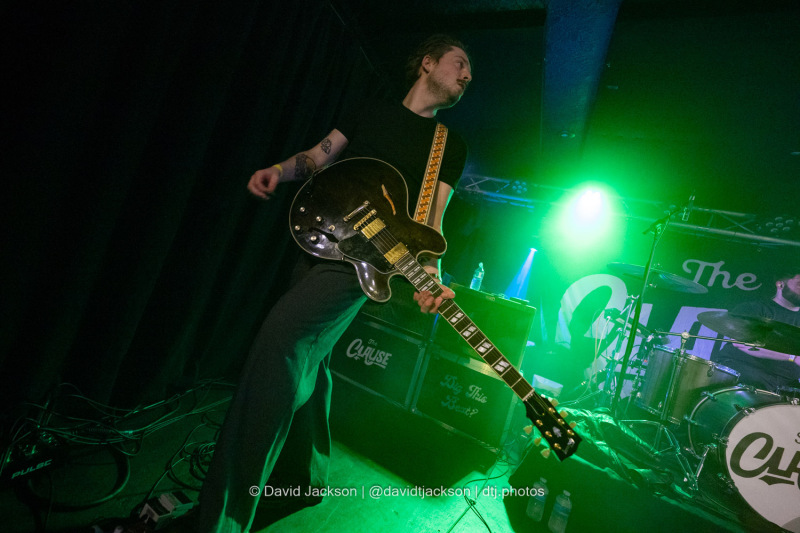 The Clause on stage at The Black Prince in Northampton Wednesday, January, 29. Photo by David Jackson.