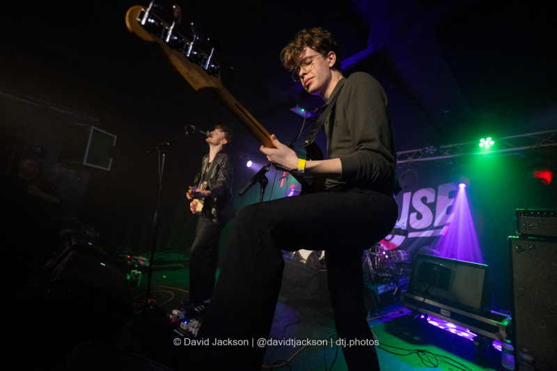 The Clause on stage at The Black Prince in Northampton Wednesday, January, 29. Photo by David Jackson.