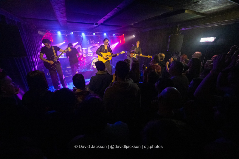 The Clause on stage at The Black Prince in Northampton Wednesday, January, 29. Photo by David Jackson.
