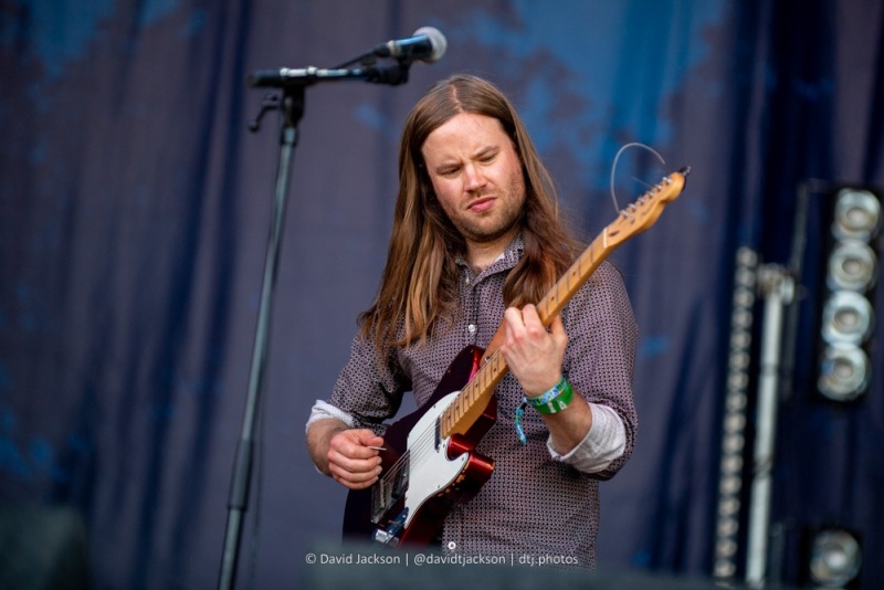 Emily Barker and band performing at Cropredy Convention, Friday, August 12, 2022. Photo by David Jackson.