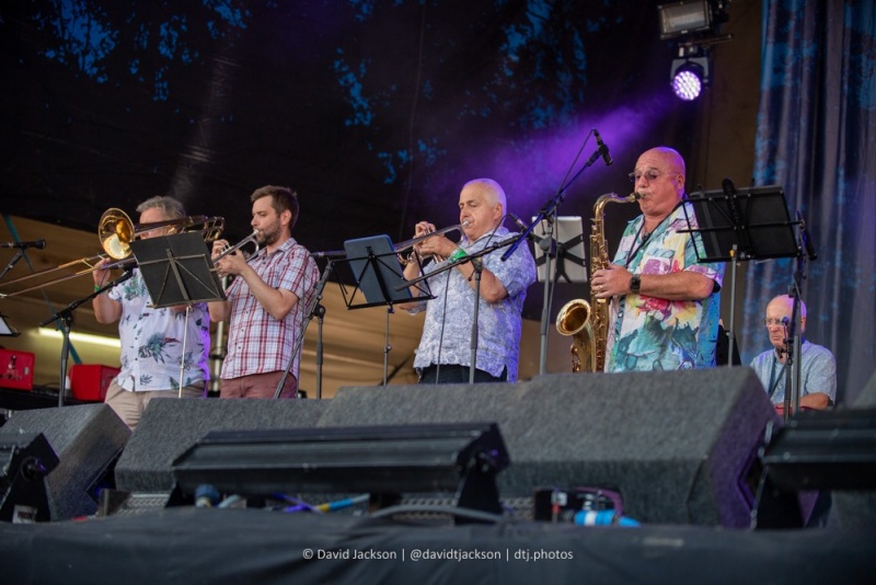 Home Service performing at Cropredy Convention, Friday, August 12, 2022. Photo by David Jackson.