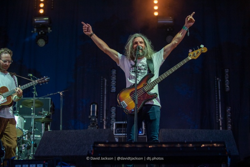 Turin Brakes performing at Cropredy Convention, Friday, August 12, 2022. Photo by David Jackson.