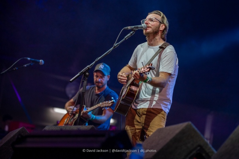Turin Brakes performing at Cropredy Convention, Friday, August 12, 2022. Photo by David Jackson.