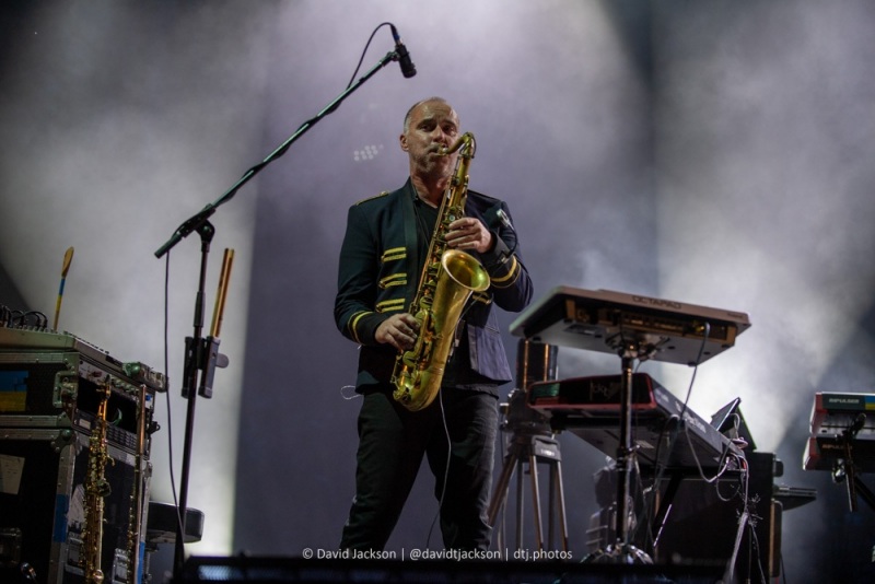Steve Hackett - Genesis Revisited performing at Cropredy Convention, Friday, August 12, 2022. Photo by David Jackson.