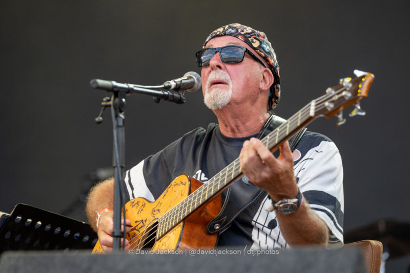 Fairport Convention performing on the opening day of Cropredy Convention 2023. Photo by David Jackson.