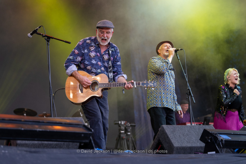 Merry Hell performing on the opening day of Cropredy Convention 2023. Photo by David Jackson.