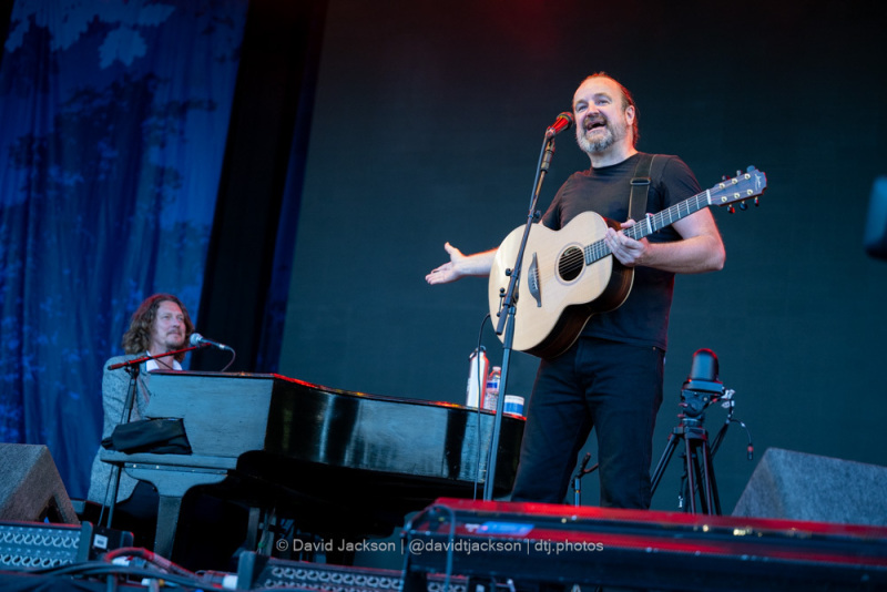 Wilson & Wakeman performing on the opening day of Cropredy Convention 2023. Photo by David Jackson.