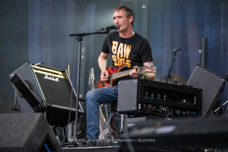 Peat & Diesel Luggeri performing on the second day of Cropredy Convention 2023. Photo by David Jackson.