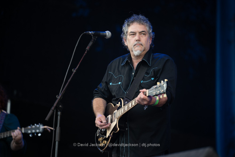 Richie Owens & The Farm Bureau performing on the second day of Cropredy Convention 2023. Photo by David Jackson.