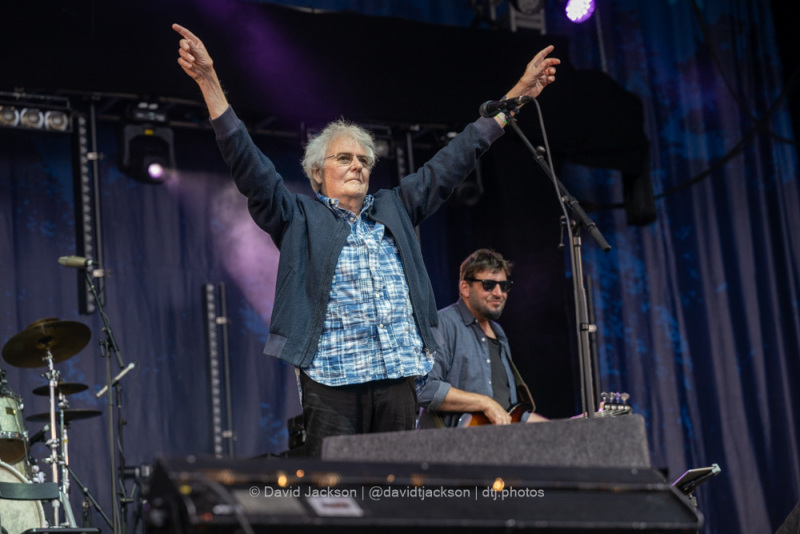 Strawbs performing on the second day of Cropredy Convention 2023. Photo by David Jackson.