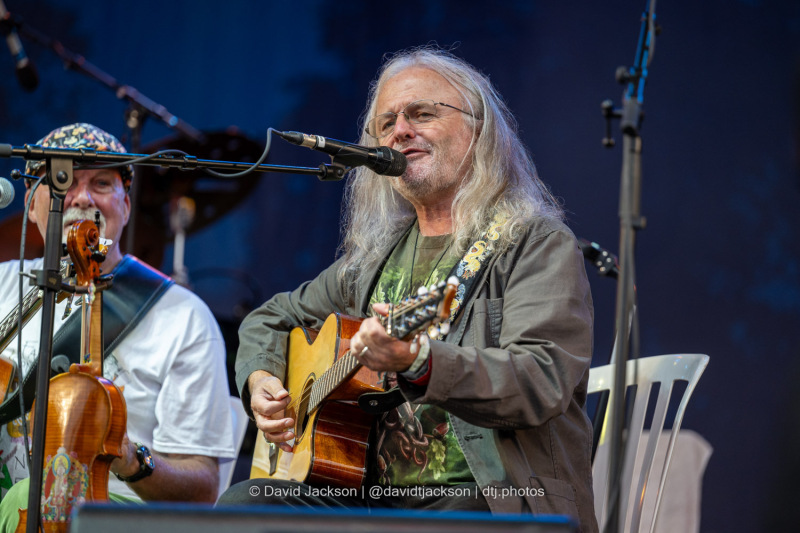 Fairport Convention on stage at Cropredy Convention on Thursday, August 9, 2024.