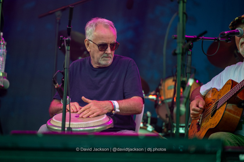 Fairport Convention on stage at Cropredy Convention on Thursday, August 9, 2024.