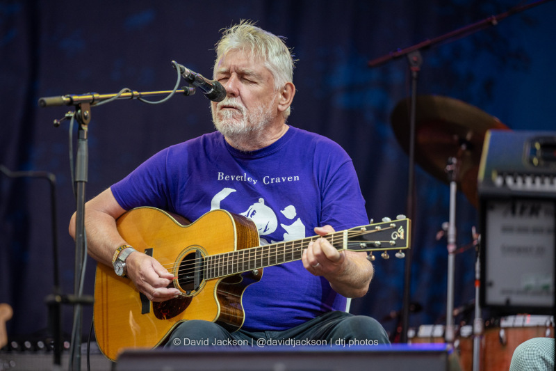 Fairport Convention on stage at Cropredy Convention on Thursday, August 9, 2024.