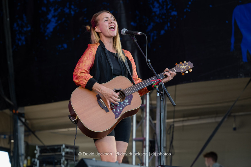 Baskery onstage at Cropredy Convention on Friday, August 9, 2024. Photo by David Jackson.