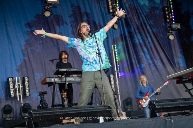 Big Big Train onstage at Cropredy Convention on Friday, August 9, 2024. Photo by David Jackson.