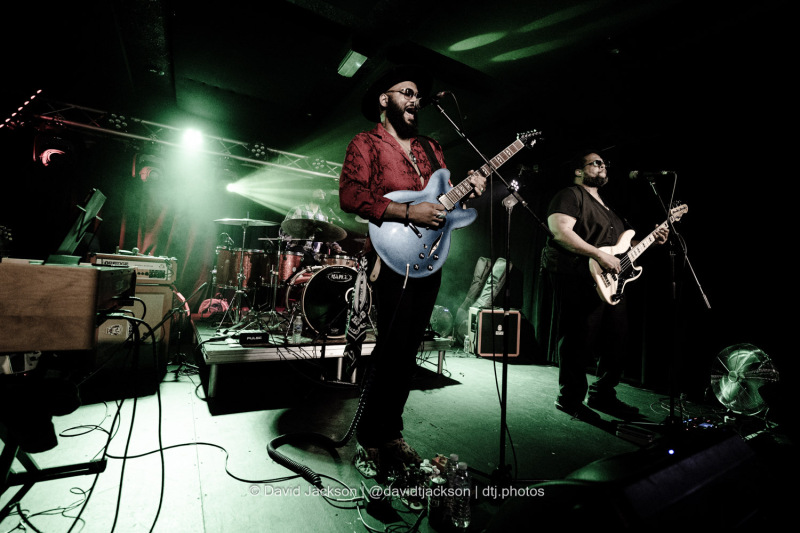 Darnell Cole & The Vibe on stage at The Black Prince in Northampton on Friday, July 19, 2024. Photo by David Jackson.