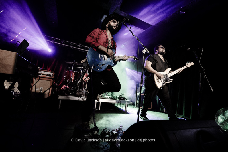 Darnell Cole & The Vibe on stage at The Black Prince in Northampton on Friday, July 19, 2024. Photo by David Jackson.