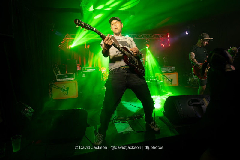 Defenestration on stage at The Black Prince in Northampton on Friday, August 17, 2024. Photo by David Jackson.