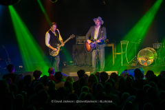 Pete Doherty and Andy Newlove on stage at the Roadmender in Northampton on Wednesday, August 29, 2024. Photo by David Jackson.
