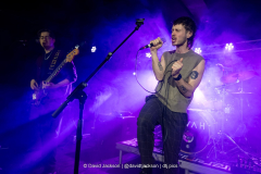 Allo on stage at The Black Prince in Northampton as part of Independent Music Venue Week on Thursday, January 29, 2026. Photo by David Jackson.