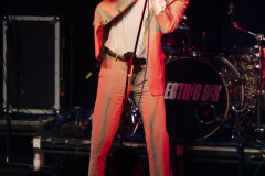 Enjoyable Listens on stage at the Roadmender in Northampton on Friday, July 4, 2025. Photo by David Jackson.