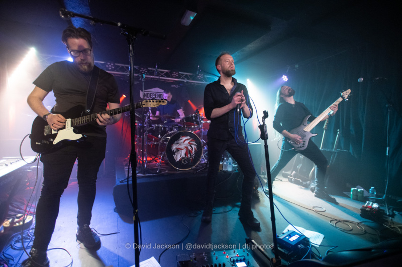 Empyre on stage at The Black Prince in Northampton on Thursday, February 1, 2024.