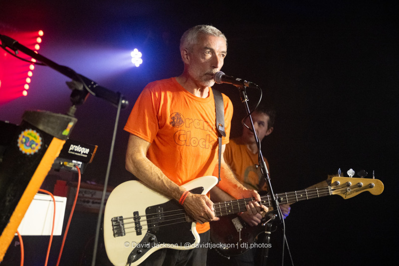 Orange Clocks on stage at The Black Prince in Northampton on Saturday, October 5, 2024. Photo  by David Jackson.
