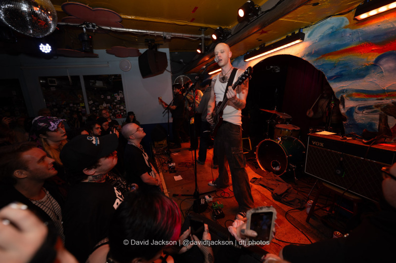 Fish Narc on stage at The Shacklewell Arms, London, on Tuesday, February, 2025. Photo by David Jackson.