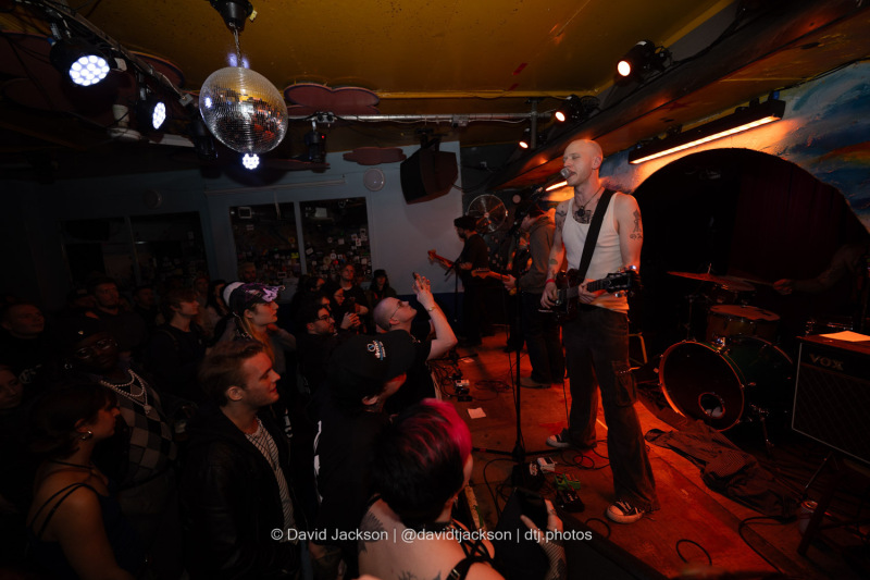 Fish Narc on stage at The Shacklewell Arms, London, on Tuesday, February, 2025. Photo by David Jackson.
