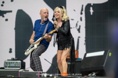 Berlin on stage at The National Bowl in Milton Keynes on Sunday, June 22, 2025. Photo by David Jackson.