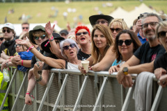 Fans watching acts perform at Forever Now at The National Bowl in Milton Keynes on Sunday, June 22, 2025. Photo by David Jackson.