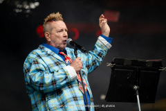 Public Image Ltd on stage at The National Bowl in Milton Keynes on Sunday, June 22, 2025. Photo by David Jackson.