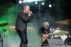 The Jesus & Mary Chain on stage at The National Bowl in Milton Keynes on Sunday, June 22, 2025. Photo by David Jackson.