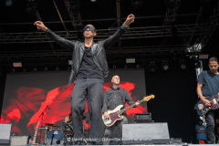 She Wants Revenge on stage at The National Bowl in Milton Keynes on Sunday, June 22, 2025. Photo by David Jackson.