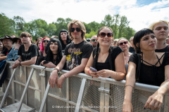 Fans watching acts perform at Forever Now at The National Bowl in Milton Keynes on Sunday, June 22, 2025. Photo by David Jackson.