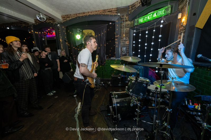 Fountain headlining The Garibaldi in Northampton on Friday, December 8, 2024. Photo by David Jackson.