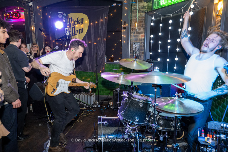 Fountain headlining The Garibaldi in Northampton on Friday, December 8, 2024. Photo by David Jackson.