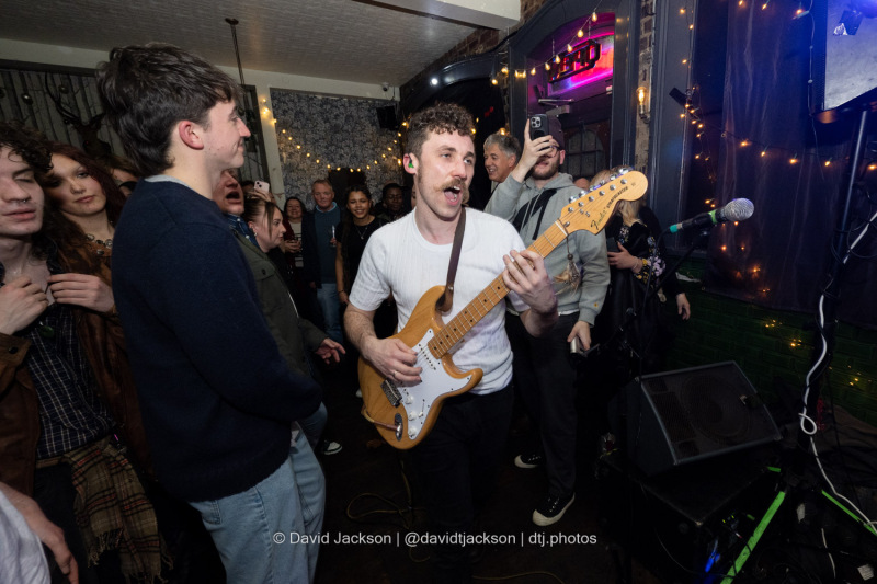 Fountain headlining The Garibaldi in Northampton on Friday, December 8, 2024. Photo by David Jackson.