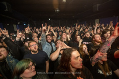 Fozzy on stage at The Roadmender in Northampton on Monday, February 26, 2024. Photo by David Jackson.