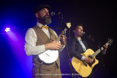 Thomas Benjamin Wild Esq and Chris Tavener on stage at The Black Prince in Northampton on Friday, June 13, 2025. Photo by David Jackson.