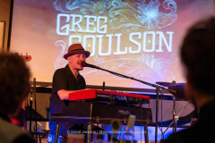 Greg Coulson on stage at The Charles Bradlaugh in Northampton on Thursday, February 2, 2025. Photo by David Jackson.