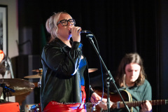 Thea Watson on stage at The Charles Bradlaugh in Northampton on Thursday, February 2, 2025. Photo by David Jackson.