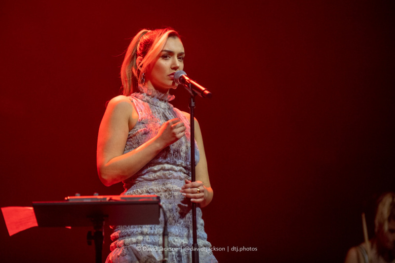 Gracey on stage at the Utilita Arena, Birmingham, March 10, 2023. Photo by David Jackson.