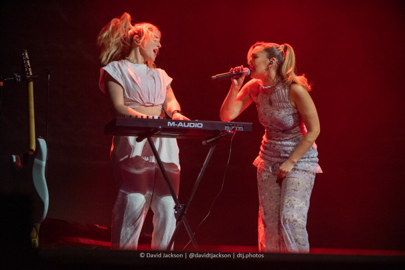 Gracey on stage at the Utilita Arena, Birmingham, March 10, 2023. Photo by David Jackson.