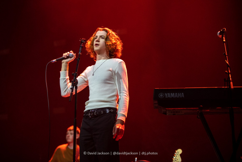 Frankie Beetlestone on stage at the Utilita Arena, Birmingham, March 10, 2023. Photo by David Jackson.